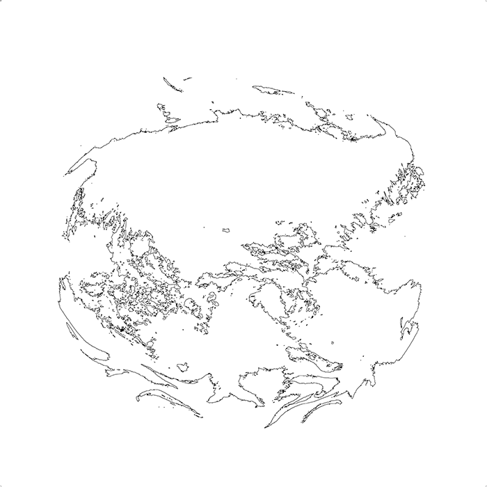 A Planetary Order (Terrestrial Cloud Globe), print 3