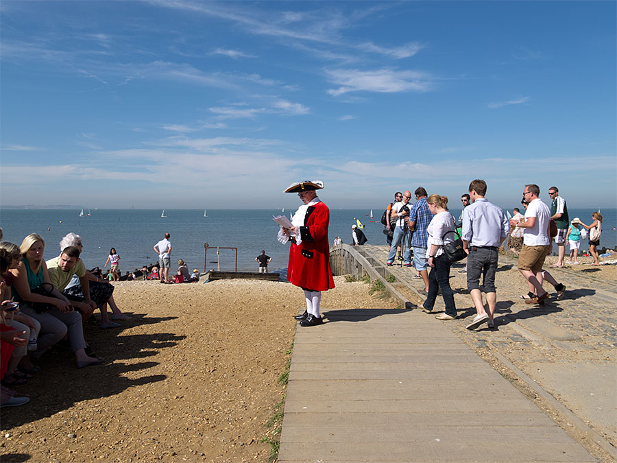 Town Crier, Wars During My Lifetime, Whitstable Biennale, 2012